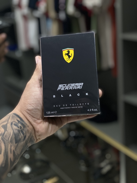 Ferrari Scuderia Black Eau de Toilette Masculino 125ML