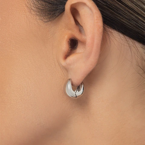 BRINCO ARGOLA HOOPS BOLD RÓDIO