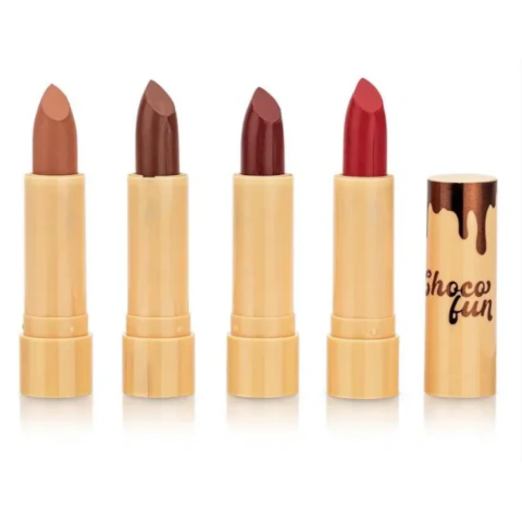 Batom Soft Matte Choco Fun Cores Novas- Fenzza