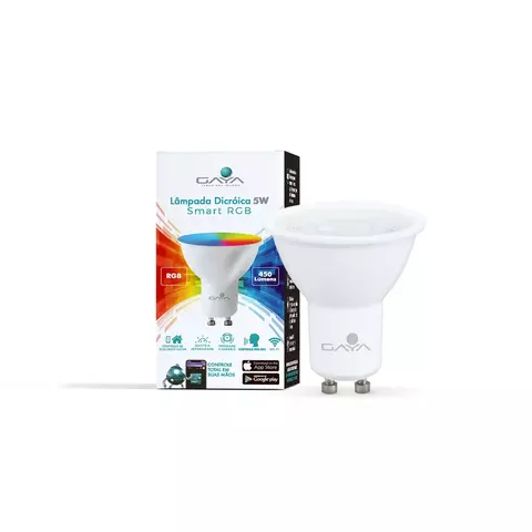 LÂMPADA DICRÓICA SMART 5W GAYA