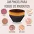 Pincel Para Base/BB Cream Hexágonal Para Maquiagem - loja online