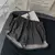 Verão cinza shorts feminino moda senhoras cintura elástico calças curtas meni