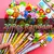 20 Pçs/lote Cabeça Bonito Dos Desenhos Animados Lápis HB Com Borracha Kawaii - comprar online