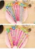 20 Pçs/lote Cabeça Bonito Dos Desenhos Animados Lápis HB Com Borracha Kawaii