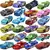 Carro de brinquedo Disney Pixar Piston Cup Racer para crianças, modelo de liga