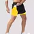 Shorts corrida rápida masculina, calções esportivas de ginástica, treino de en internet