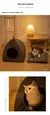 Triângulo fechado Cat House, quente e espessado Pet Nest, suprimentos de sono p - Kallex shop