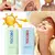 Protetor solar em base, essência de água, controle de óleo, batom solar spf 5