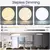 MARPOU Lâmpada de teto inteligente lâmpada led para quarto luzes de teto com c - comprar online