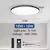 MARPOU Lâmpada de teto inteligente lâmpada led para quarto luzes de teto com c en internet