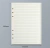 Spiral Binder Inner Page Line Notebook, em branco, Craft Grid, dentro do papel,