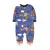 Outono bebê macacão menino roupas com zíper velo pijamas quentes recém-nasci - comprar online