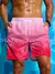 Shorts havaianos masculinos de secagem rápida com estampa floral e folhas 3D be