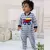 Imagen de Outono bebê macacão menino roupas com zíper velo pijamas quentes recém-nasci