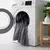1pc cobertor de lã coral simples cinza cobertor macio quente lance cobertor nap