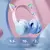 Imagem do Fones de ouvido gradiente sem fio para crianças Cute Cat Ear Fones de ouvido Bl