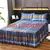 Conjunto de lençol de cama com fronha, Tecido caseiro, Moderno, Impermeável, U