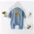 Roupas de bebê recém-nascido macacão jeans primavera e outono menino menina m - tienda online