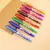 Caneta Gel apagável para estudantes, 8 núcleos, ponta, pintura, escrita, preto - loja online