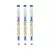 12 unidades/lote Japão Fine Point Pen 0.35mm Preto Azul Vermelho Tinta Gel Cane - comprar online