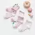 5 pares/lote 0-2y infantil meias do bebê meias para meninas malha de algodão bonito recém-nascido menino da criança meias roupas do bebê acessórios