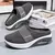 Tênis Slip-On Almofada de Ar para Mulheres, Sapatos De Plataforma Ortopédica, - tienda online