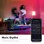 Lâmpada noturna led com controle remoto bluetooth, e27, rgb, 220v, 15w, regulá - Kallex shop