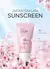 Laikou Sakura Creme Protetor Solar Coreano Protetor Facial Bloqueador de Sol Spf