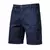 Calça curta de cintura elastano masculino, 100% algodão, monocromática, casua - tienda online
