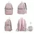 Mochila de Nylon Impermeável para Estudantes, Bolsa de Ombro Dupla, Grande Capa - comprar online