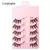 Faux Mink Natural Cílios Postiços, Wispy, Fofo, Extensão dos Cílios, Ferrame