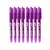 Caneta Gel apagável para estudantes, 8 núcleos, ponta, pintura, escrita, preto - loja online