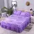 Conjunto de lençol de cama com fronha, Tecido caseiro, Moderno, Impermeável, U - loja online