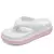 Imagen de Mulher flip flops sapatos de design popular 2024 tendência moderna de plataform