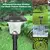 Aço inoxidável ao ar livre Solar Pathway Lights, Luzes do jardim, Auto On Off - comprar online