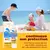Protetor solar infantil 45g, creme protetor solar hidratante para corpo, calmant - comprar online