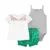 Conjunto de roupas de verão para bebês meninas, algodão, flor, moda infantil, - Kallex shop
