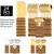 Conjunto De Talheres De Bambu Com Alça Natural, Conjuntos De Talheres De Aço I - comprar online