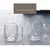 Caneca de vidro de borosilicato alto, resistente ao calor, 150-350ml, parede dup