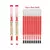 12 unidades/lote Japão Fine Point Pen 0.35mm Preto Azul Vermelho Tinta Gel Cane - loja online