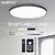 Imagen de MARPOU Lâmpada de teto inteligente lâmpada led para quarto luzes de teto com c