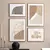Pôster de arte de parede geométrica, pinturas minimalistas, impressão de imag na internet