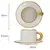 Conjunto de tigela e prato de luxo leve, tigelas domésticas, conjunto de tigela - tienda online