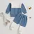 RUEWEY-Moletom manga comprida e calças conjunto para o bebê menino, contraste - Kallex shop