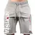 Imagen de Homens novos shorts de algodão solto calças calças de fitness musculação jo