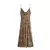 Asds leopardo impressão vestido longo feminino tule sem costas proteção vesti - Kallex shop