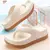 Mulher flip flops sapatos de design popular 2024 tendência moderna de plataform