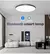 MARPOU Lâmpada de teto inteligente lâmpada led para quarto luzes de teto com c - Kallex shop