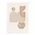 Pôster de arte de parede geométrica, pinturas minimalistas, impressão de imag - Kallex shop
