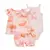 Imagen de Conjunto de roupas de verão para bebês meninas, algodão, flor, moda infantil,